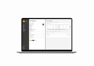 ecran du logiciel de gestion et comptabilité